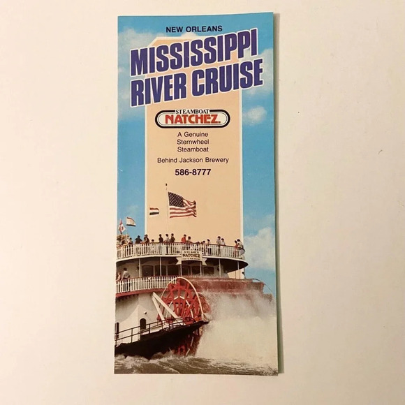 Vintage New Orleans Tour Brochure Mississippi River Cruise and Jazz Festival - Picture 6 of 15